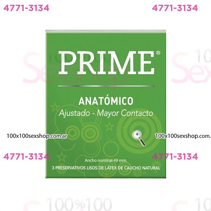 Cód: CA FP ANAT - Preservativo Prime Anatomico - $ 6000